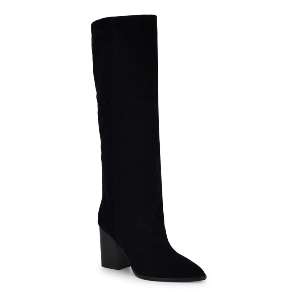NINE WEST CHICKE SUEDE KNEE HIGH BOOTS